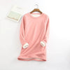 Tina - Comfortable fleece jumper - Sweater - Pink / S