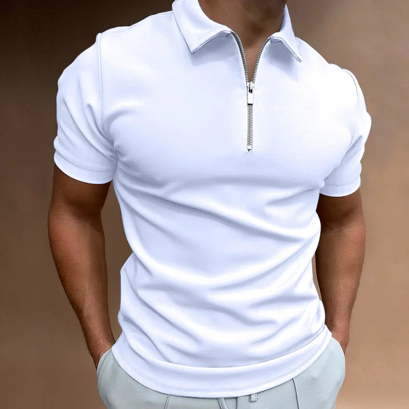 Donovan | Casual Zip Polo Shirt for Everyday Wear