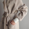Melina™ | Stylish long coat - Beige / S