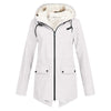 Lalaine™ | Waterproof and windproof rain jacket - White / S