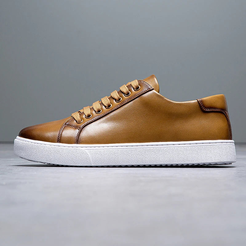 Blitz™ - Men's leather trainers