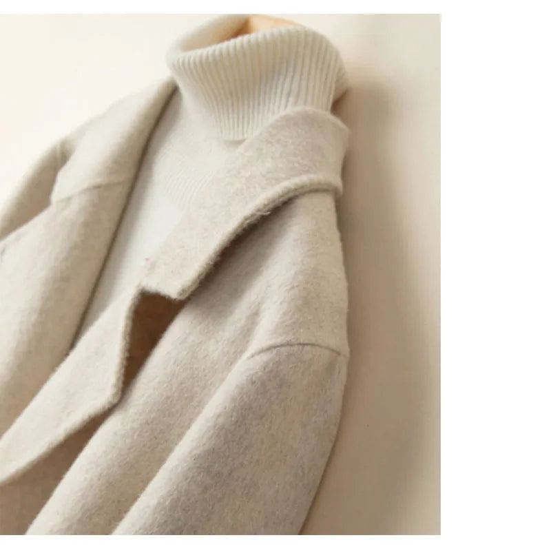 Vivienne™ - Elegant cashmere blazer - Karmel / S