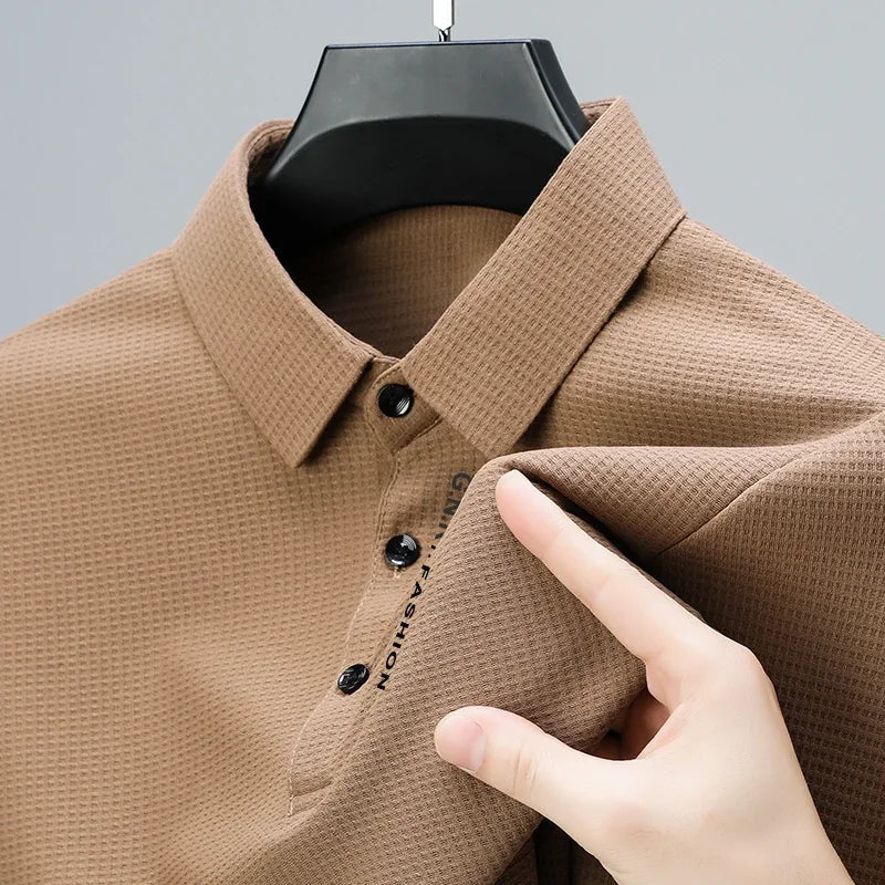 Ellard | Classic Long-Sleeved Polo Shirt for Men