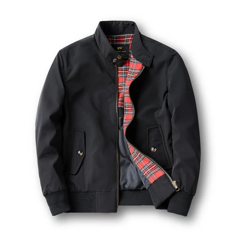 Liam™ | Urban Harrington Jacket - Black / XS