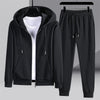 Itoshi™ - Cosy waffle knit lounge set for men - Black / M