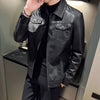 Giovanni | Deluxe Leather Jacket - Black / M