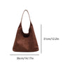 Nala™ - Timeless suede shoulder bag