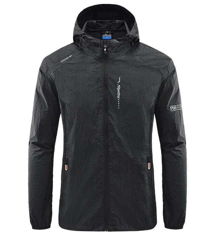 Rainier™ - Comfortable wind and waterproof jacket - Black / M
