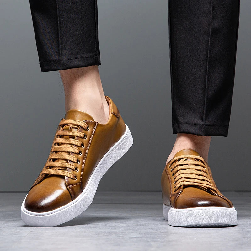 Blitz™ - Men's leather trainers