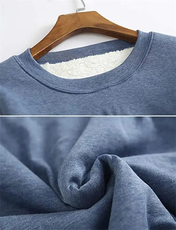 Tina - Comfortable fleece jumper