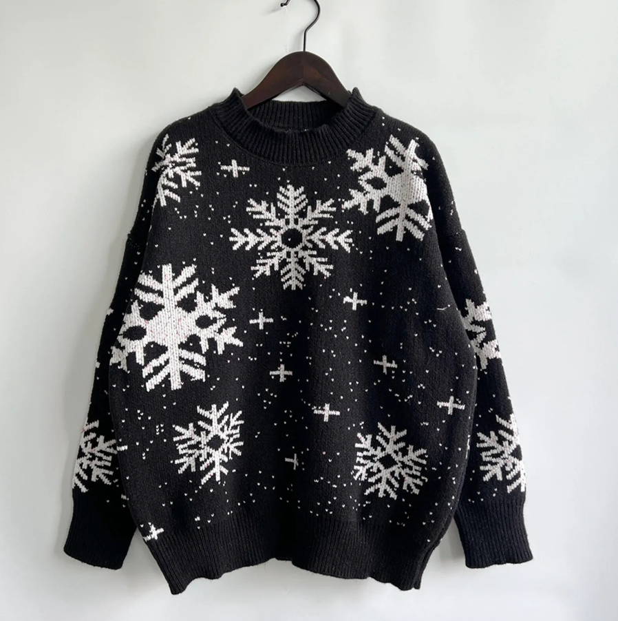 Fiora™ - Cosy Christmas jumper - Red / S