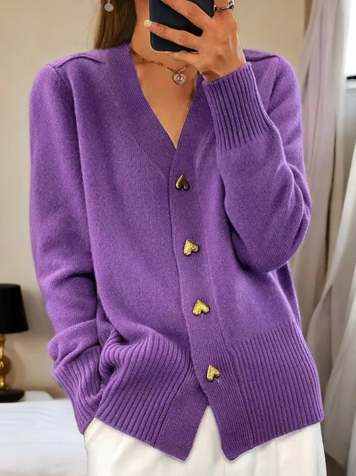 Maristella | Elegant HeartKnits Cardigan