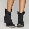 Rizele | Classic Suede Western Boots