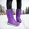 Stefi™ | Non-slip and waterproof faux fur snow boots - Purple / 36