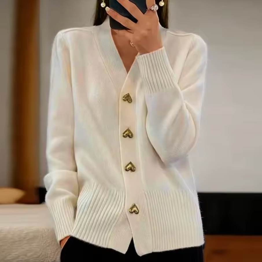 Maristella | Elegant HeartKnits Cardigan