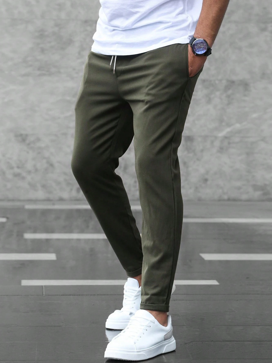 Elian™ | Classic comfort trousers - Herrenhose - Grey / S