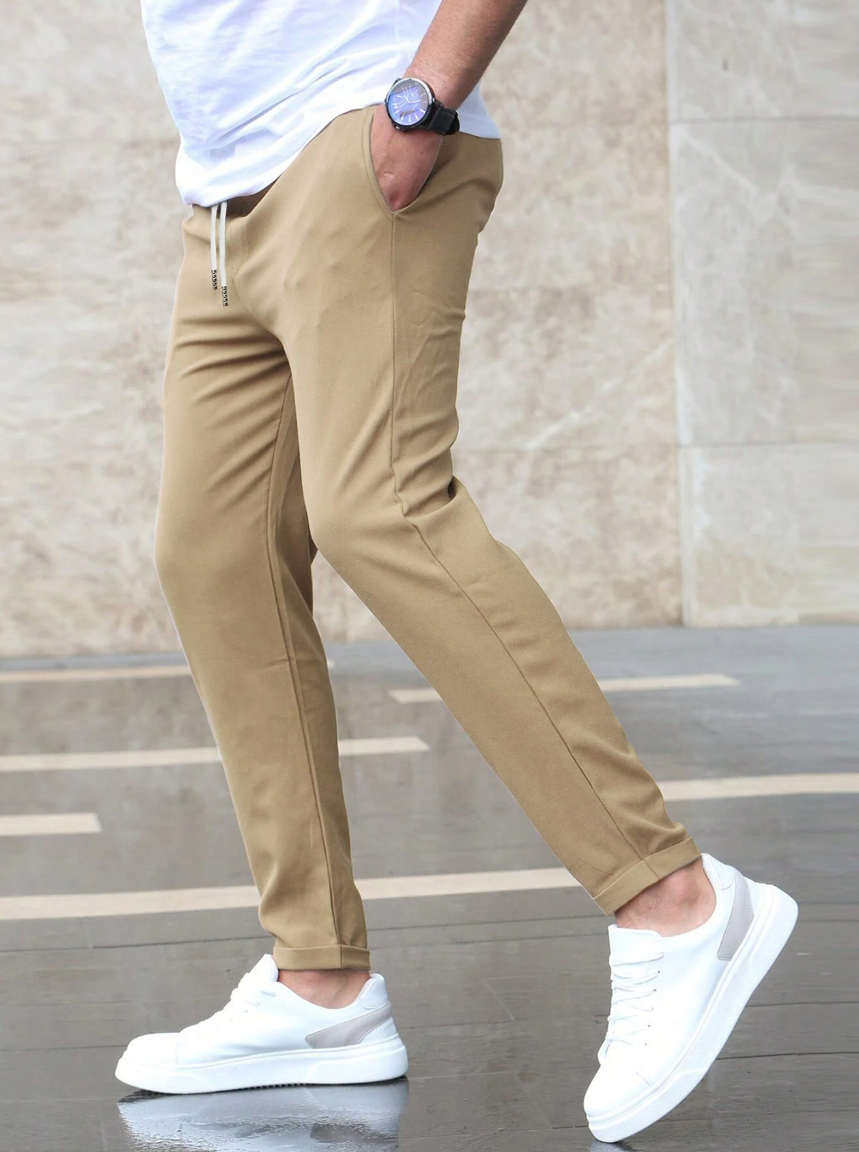 Elian™ | Classic comfort trousers - Herrenhose - Grey / S