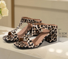Vian | Block Heel Sandals with Unique Design