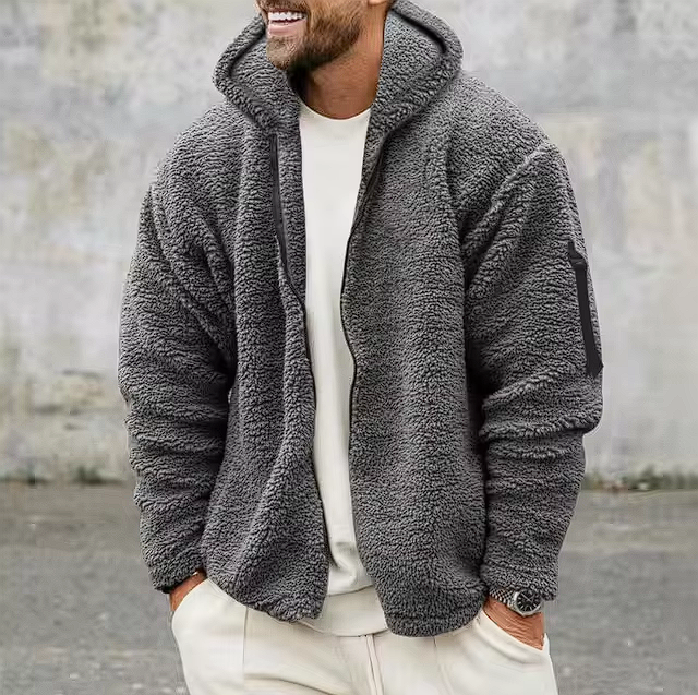 Zild™ | Sherpa jacket - Men's Jackets - Light grey / S