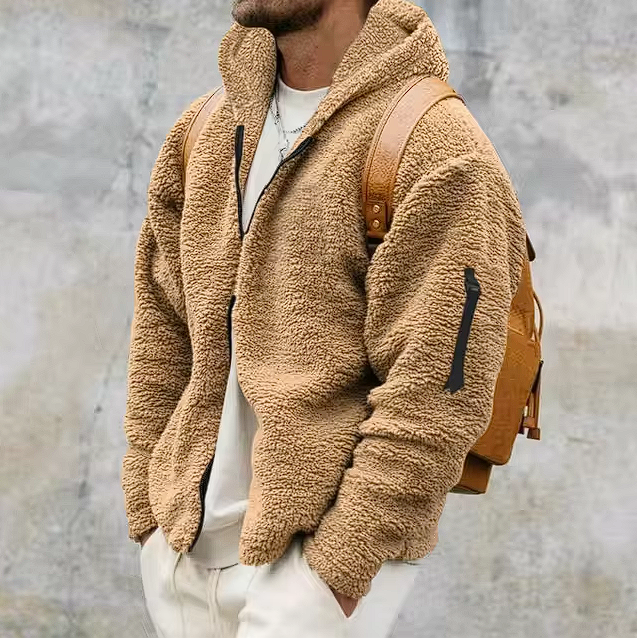 Zild™ | Sherpa jacket - Men's Jackets - Khaki / S