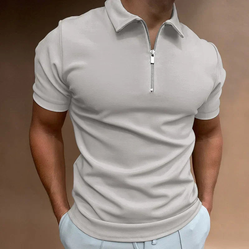 Donovan | Casual Zip Polo Shirt for Everyday Wear