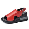 Siera™ | Wedge Sandals with Buckle Straps for Women