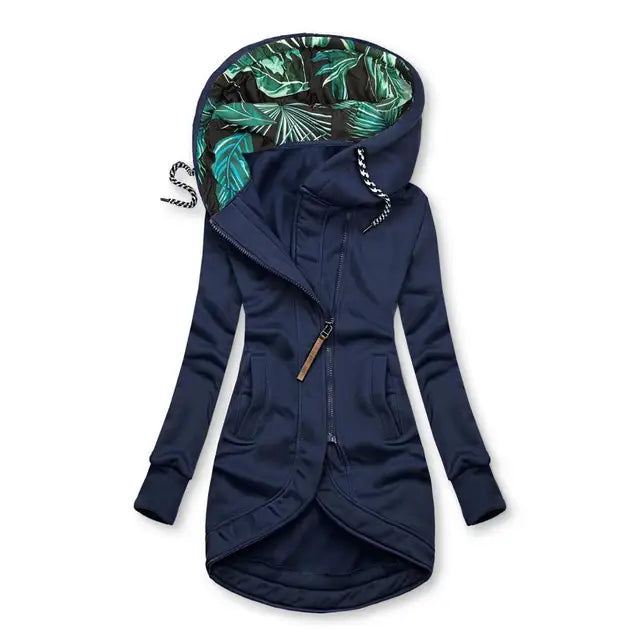 Lanya - Elegant jacket for women - Blue / S