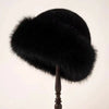 Nelle™ | Elegant fur hat - Black