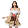 Anneliese | Oktoberfest beer girl dress aesthetic look - Brown / S