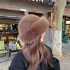 Nelle™ | Elegant fur hat - Light brown
