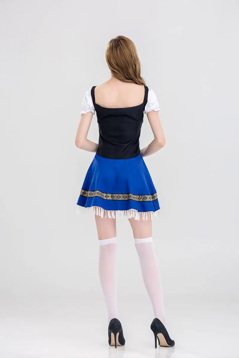 Greta - Bavarian beer festival costume for women - As shown in the illustration / S