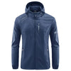 Rainier™ - Comfortable wind and waterproof jacket - Dark blue / M