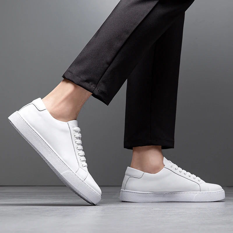 Blitz™ - Men's leather trainers