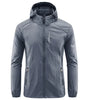 Rainier™ - Comfortable wind and waterproof jacket - Dark grey / M