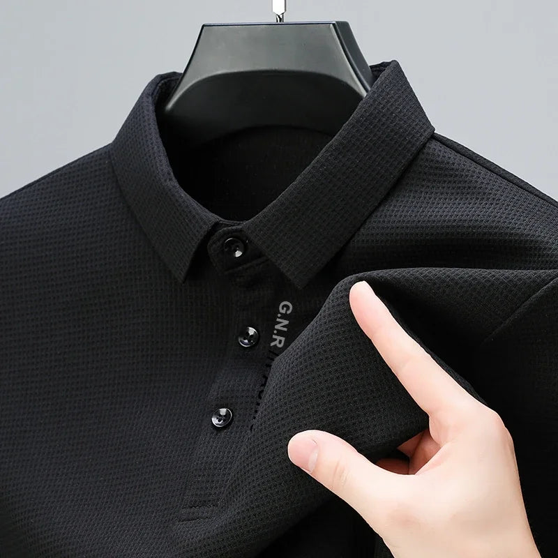 Ellard | Classic Long-Sleeved Polo Shirt for Men