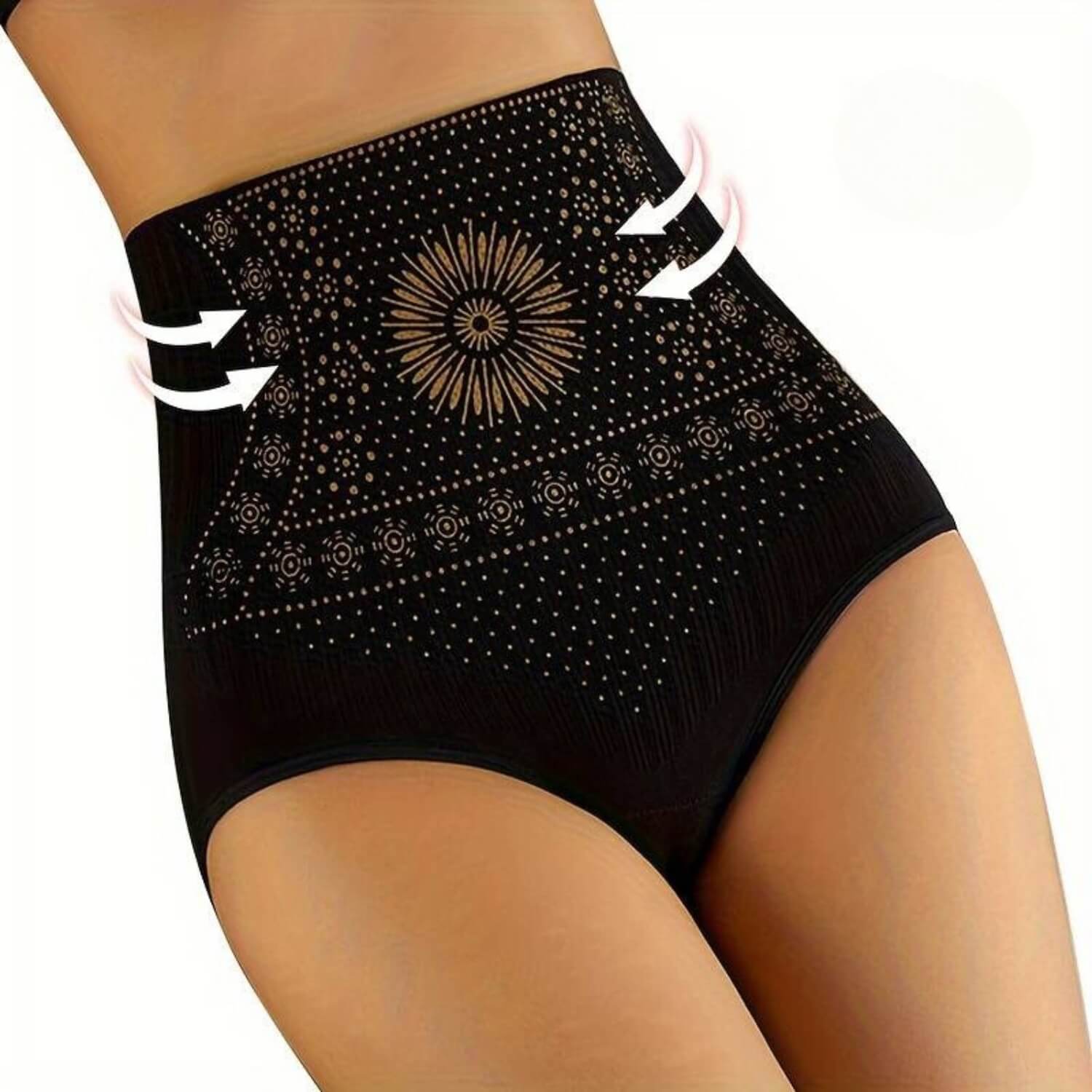 Clara™ | Shaping comfort underwear - Black (5 pieces) / M
