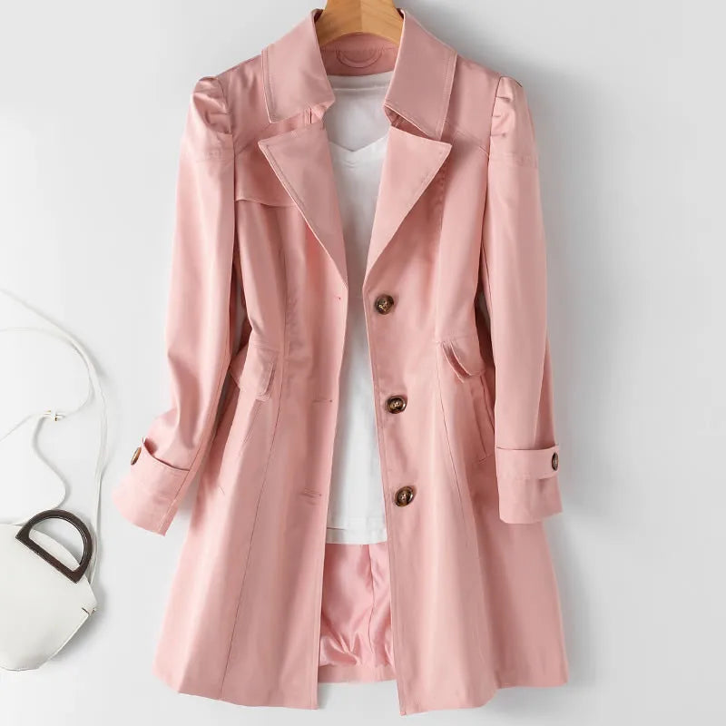 Lalaine | Timeless Chic Trench Coat for Every Season