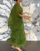 Freida | Chic and Wavy Evening Dress