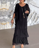 Freida | Chic and Wavy Evening Dress