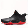 Alba™ - Comfortable rubber boot - Shoes & Sandals - Black / Red / 36