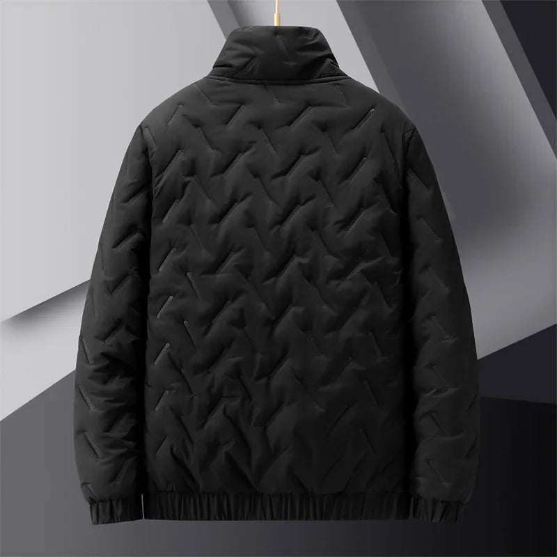 Alfredo | Modern puffer jacket - Grey / XS