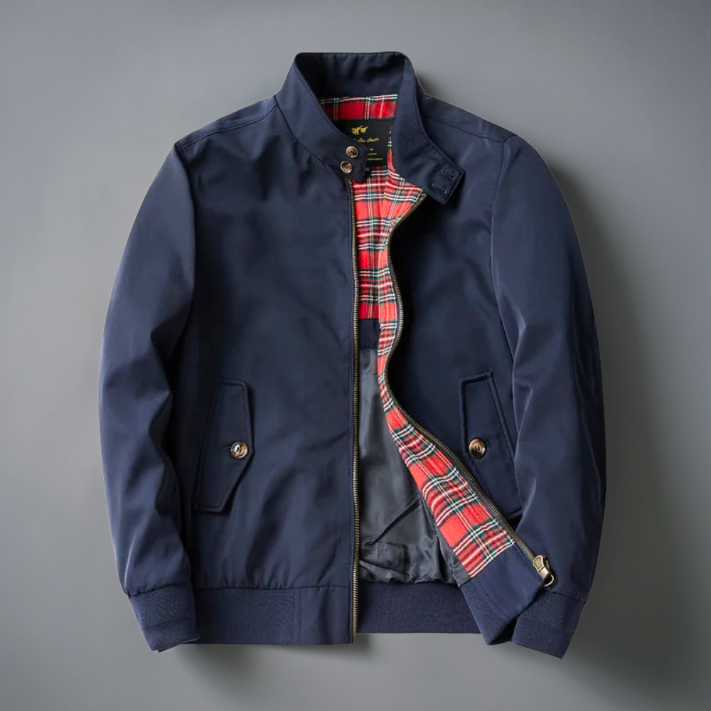 Liam™ | Urban Harrington Jacket - Navy / XS