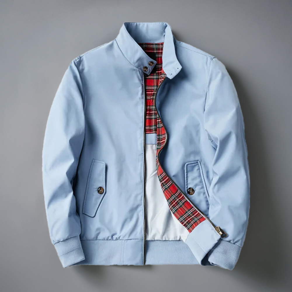 Liam™ | Urban Harrington Jacket - Light blue / XS