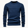 Herwin™ | Timeless jumper with an elegant design and high quality - Navy blue / S