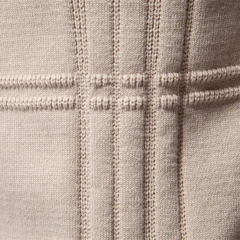 Herwin™ | Timeless jumper with an elegant design and high quality - Light grey / S
