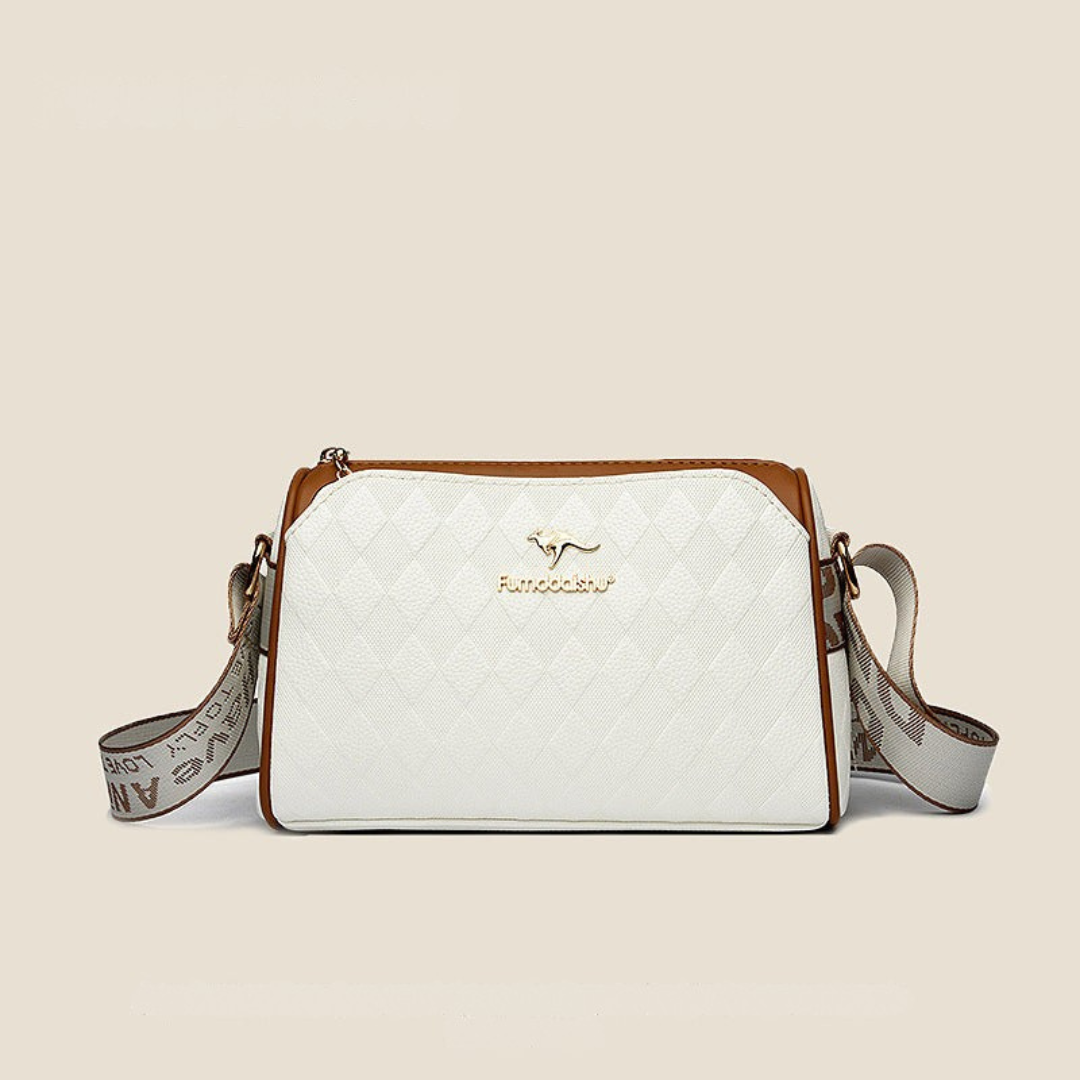 Ruby | Triple-Layer Shoulder Bag with Ample Space