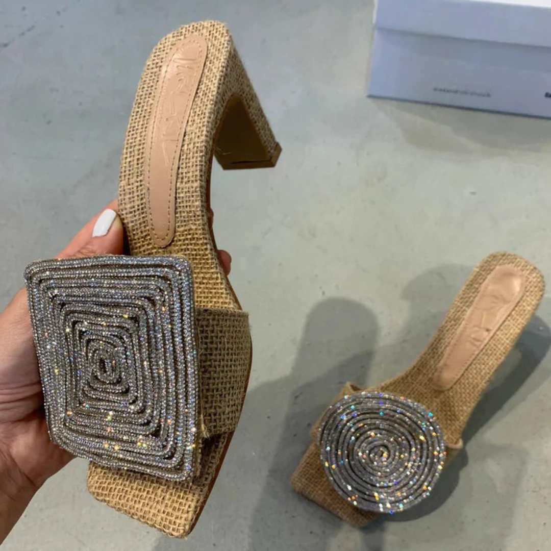 Rizelle | Elegant Block Heel Sandals