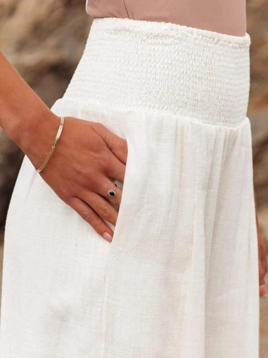 Zoey | Casual Beach Pants with Wide Leg