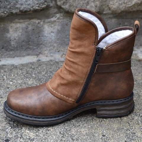 Elara™ | Cosy ankle boots - 35