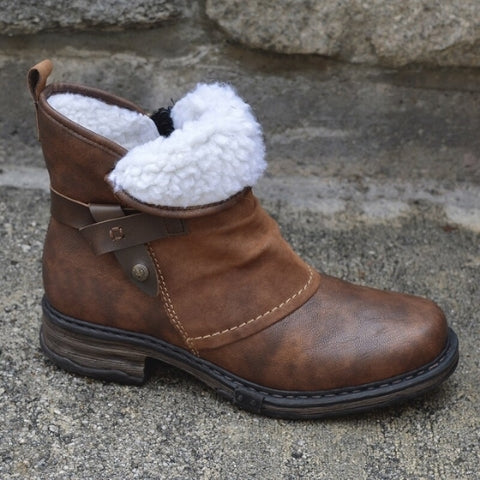 Elara™ | Cosy ankle boots - 34